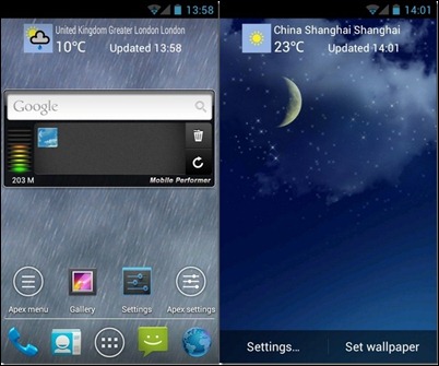 Sky-Weather-LWP-Android